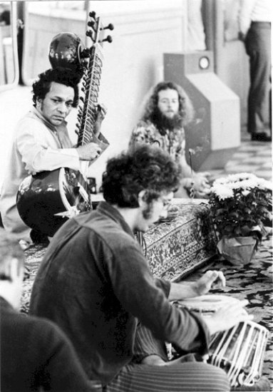 Phil with Ravi Shankar